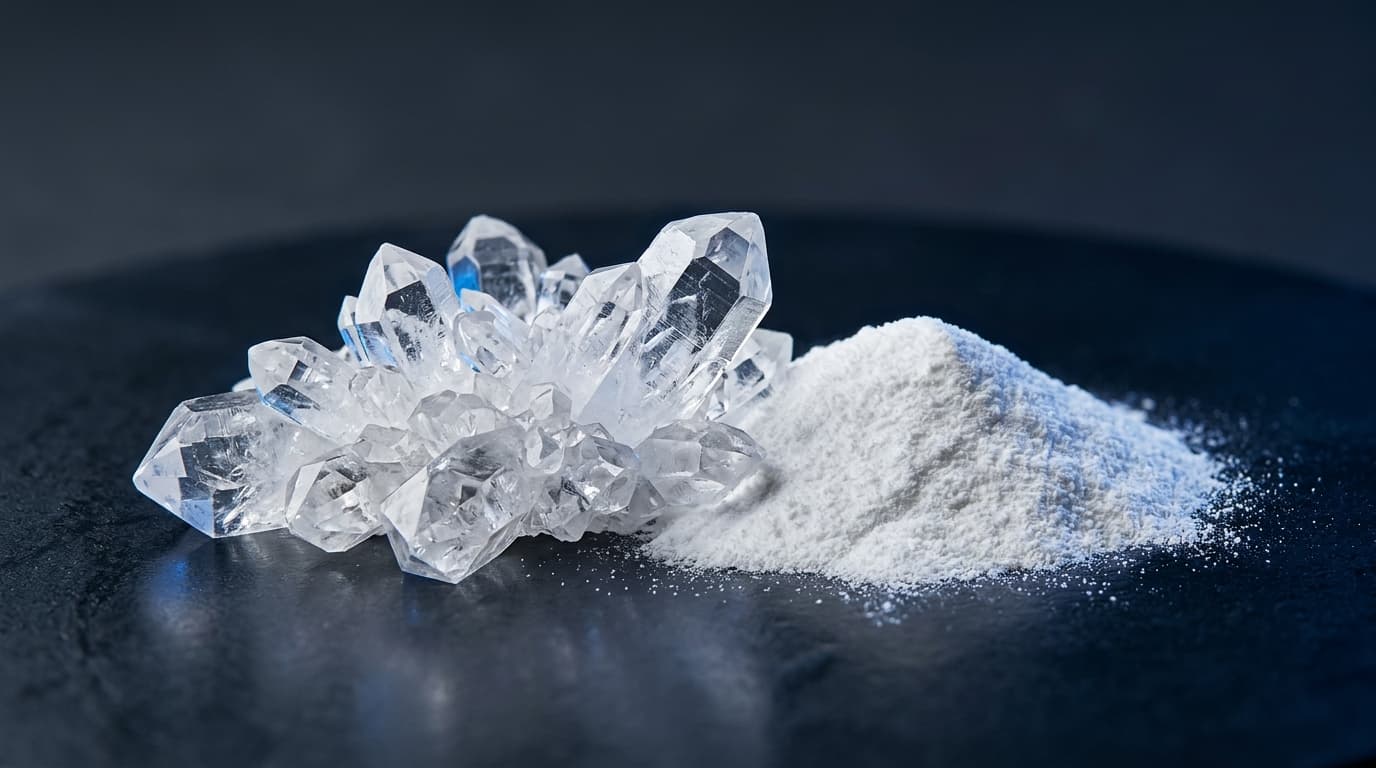 High-purity crystalline and pharmaceutical chemical raw material